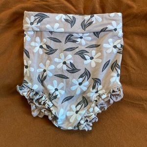 SpearmintLOVE Clay Floral Ruffle Bloomer